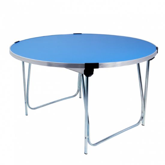GOPAK Round Folding Table - 4ft Laminate Top